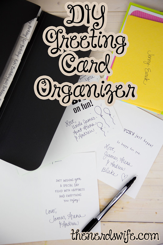 DIY Greeting Card Organizer and Hallmark #ValueCards #Shop